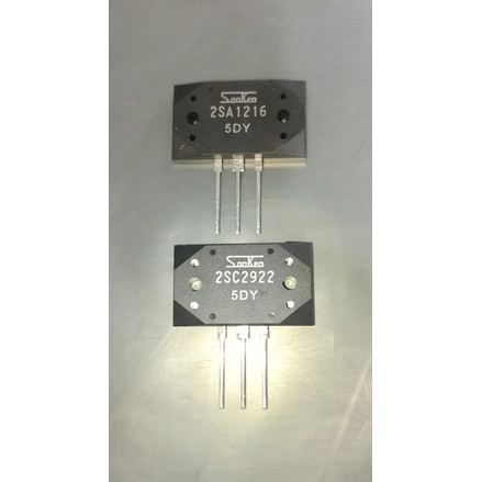 TR SOUND SANKEN 5 DY 2SA1216-2SC2922 BARANG BARU ORIGINAL 100%