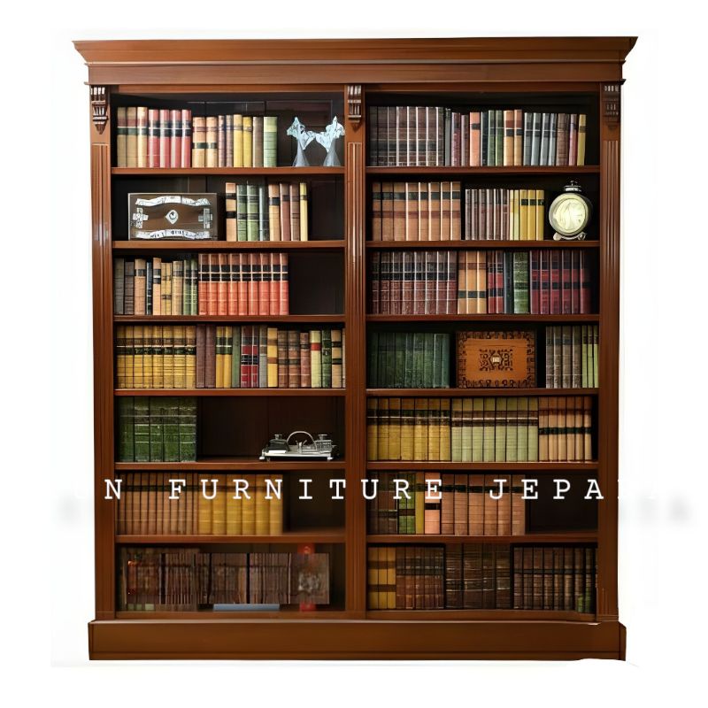 lemari buku minimalis kayu jati lemari rak buku minimalis modern