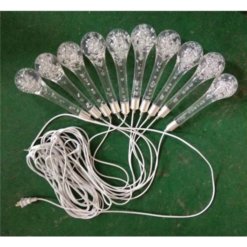 Lampu Gantung Lampu Hias Lampu Acrylics Lampu Pesta Dekorasi Pesta 10 HEAD LED WATER DROP