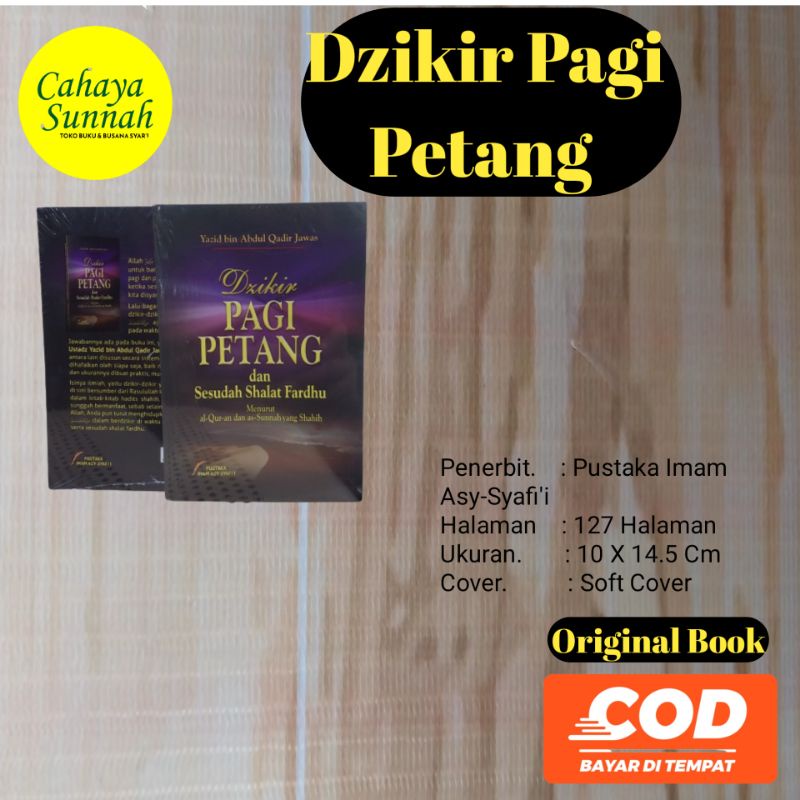Buku Dzikir Pagi petang Ust Yazid Dzikir pagi petang