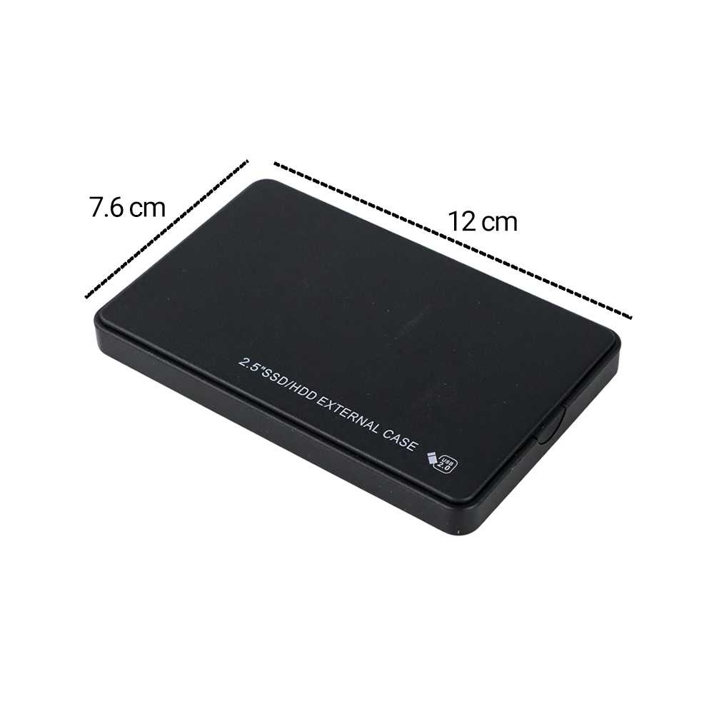 Casing Harddisk 2.5 HDD SATA Enclosure USB 2.0 - U25Q7