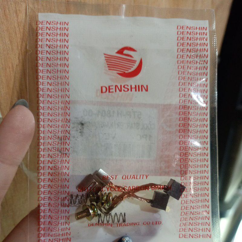 Cool Starter (DS) VEGA ZR / JUPITER MX / MIO M3 stater arang areng karbon dinamo DENSHIN