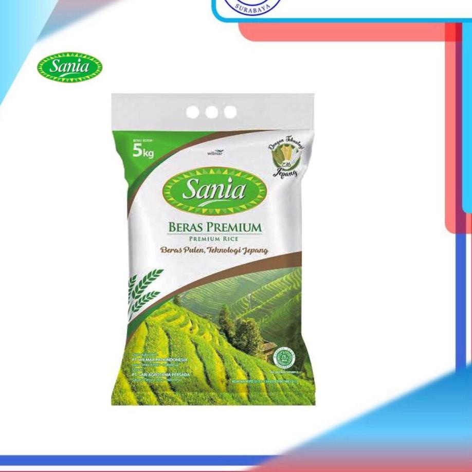 

✨10.10✨ Sania Beras Premium Rice 5 kg grosir