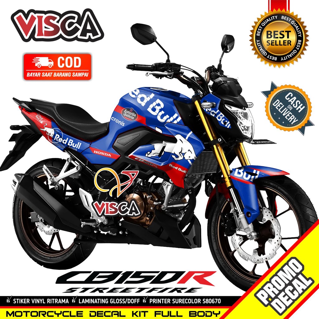 Decal Cb150r 2022 Stiker Cb 150r New Decal Full body cb150r Decal Honda Cb150r 2022 Stiker Cb 150r D
