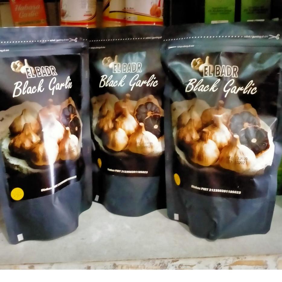 

GRATIS ONGKIR✅El Badr Black Garlic Bawang Putih Hitam Ajaib Non Alkohol 100gr kualitas super|RA5