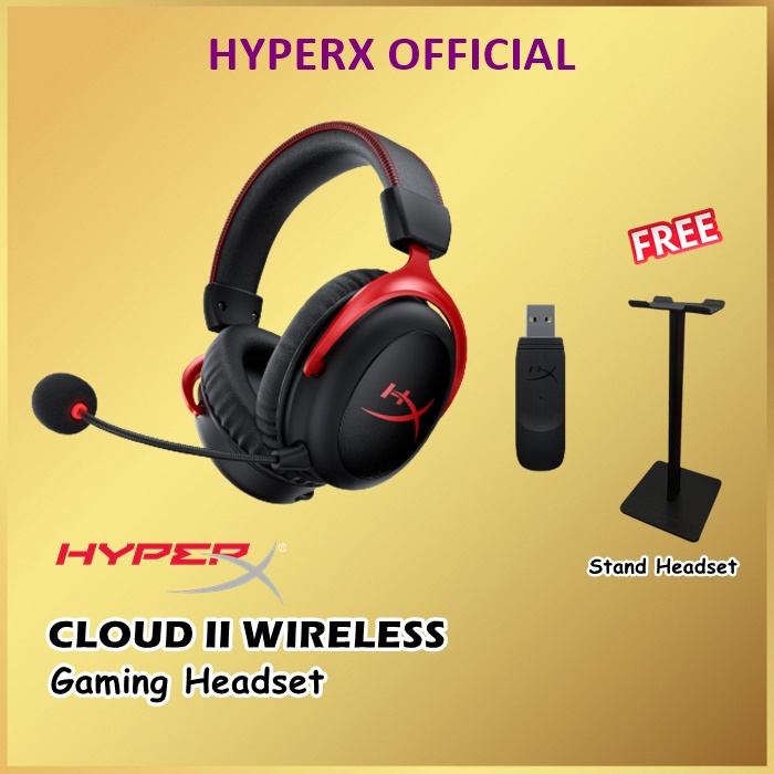 HyperX Cloud II Wireless Surround Sound Gaming Headset Cloud 2