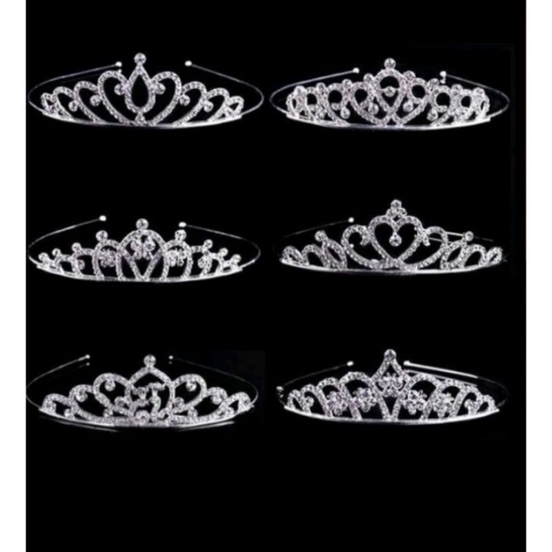 Mahkota Dewasa/anak - Crown Gaya  Cantik Wanita Bentuk Bahan Alloy Mewah Tokopelanginicer