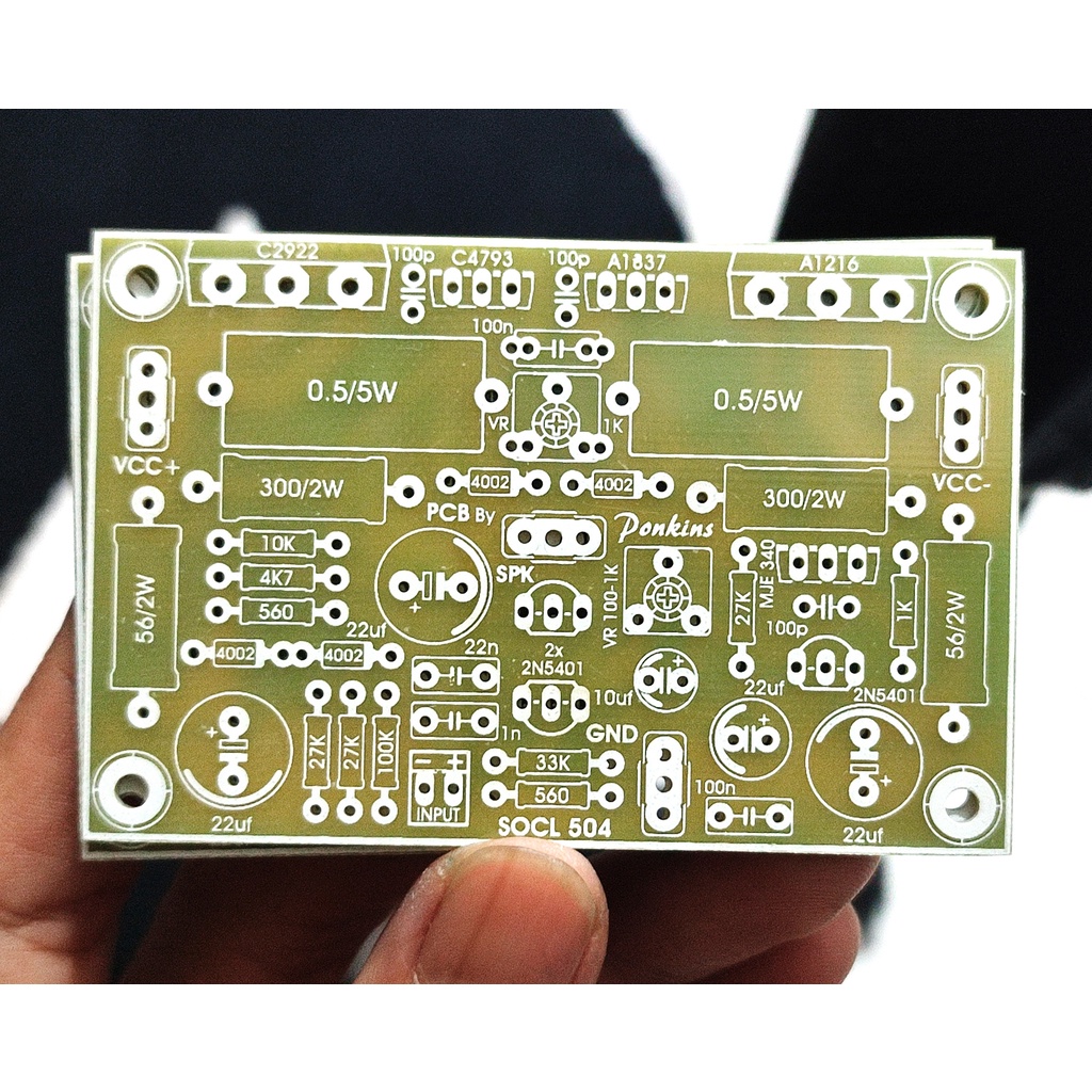 PCB New SOCL 504 fiber fr4