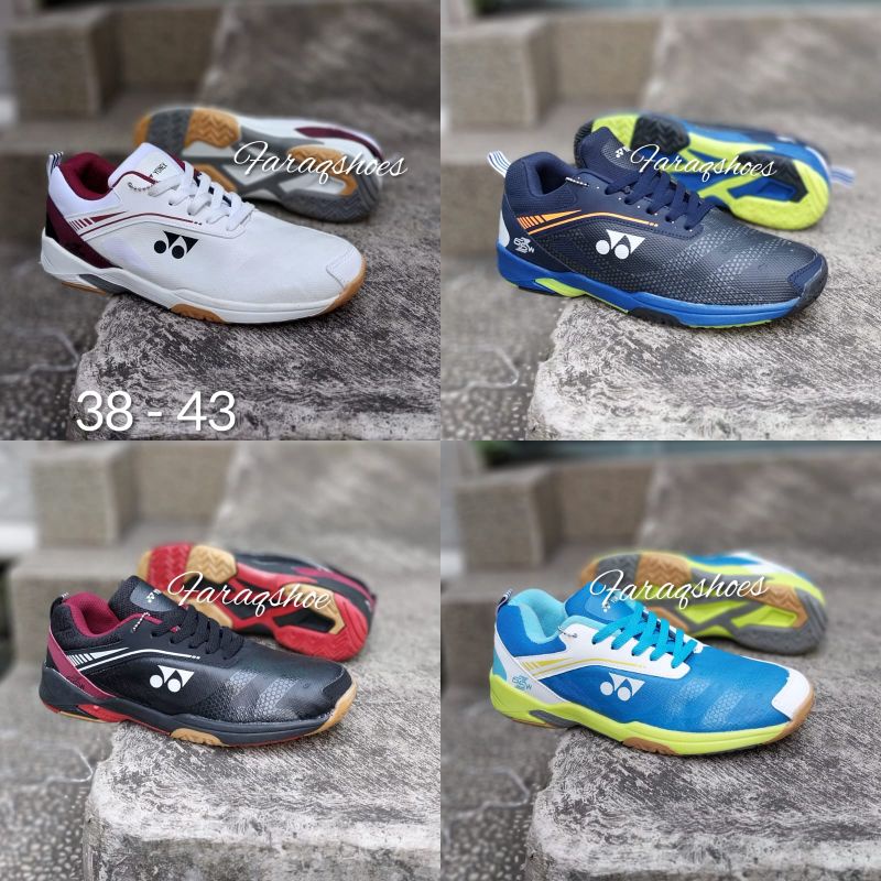 YONEXx SEPATU BADMINTON YONEX  TERBARU SEPATU BULU TANGKIS SEPATU OLAHRAGA FRE KAOS KAKI