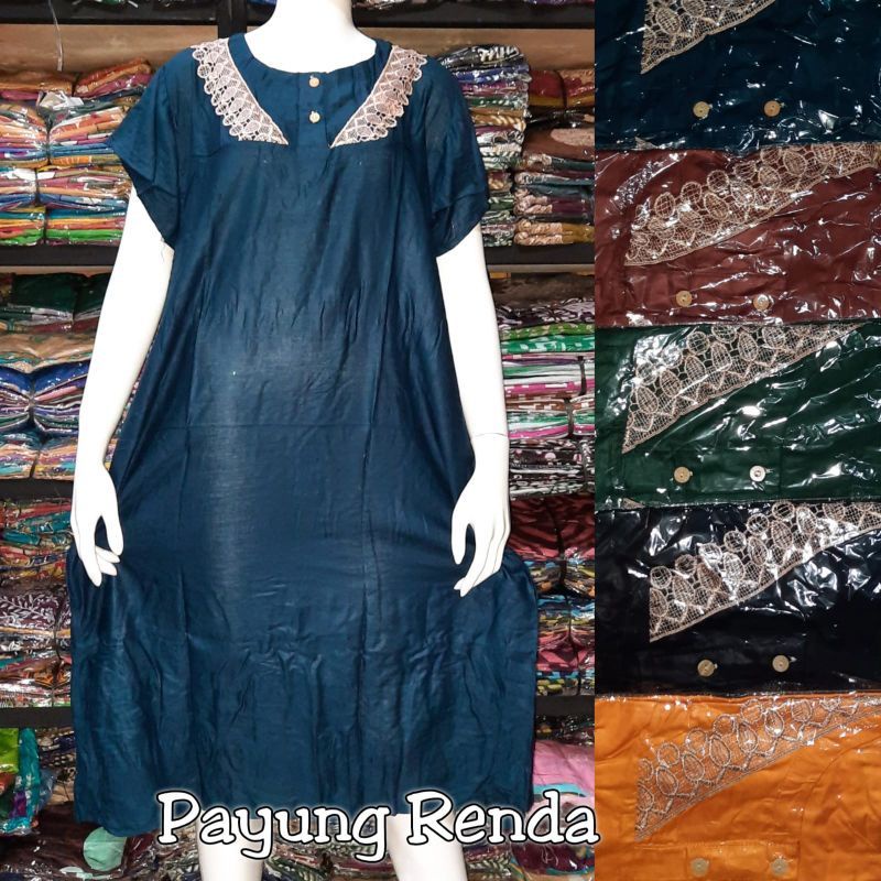 PAKET USAHA 5 PCS ||DASTER PAYUNG RENDA ARAB POLOS 2022