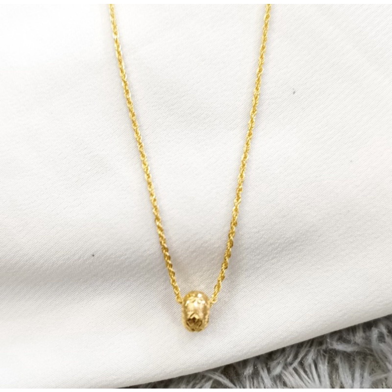 kalung model bola fashion wanita kalung emas model terbaru