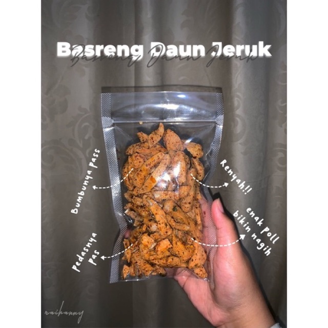 

Basreng Daun Jeruk 100gr