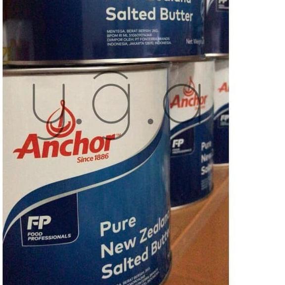 PREMIUM Anchor Salted Butter (REPACK) 250gr / Anchor Butter / Mentega Anchor New.,,,**