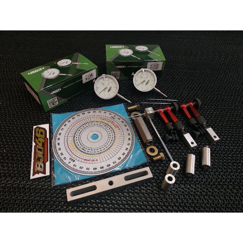 NEW Busur derajat dial set dayel indikator insize stand robot dial semua motor cam degree wheel
