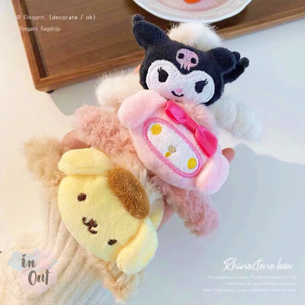 Jepit rambut Stella Lou Sanrio Lina bell / Jepitan rambut Wanita / Hairclip Rambut Boneka sanrio besar / jepit rambut lucu ACC02