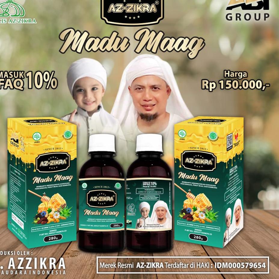 

Top banget--[NEW] MADU MAAG AZ ZIKRA 280 GRAM ORIGINAL