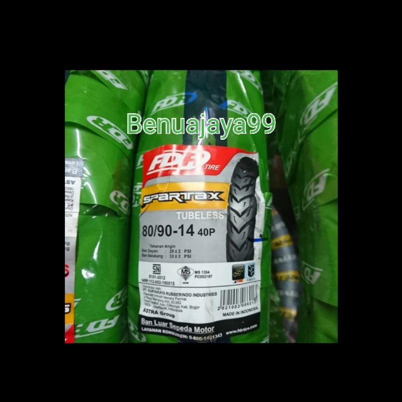 Ban luar fdr tubles spartax 80/90/14