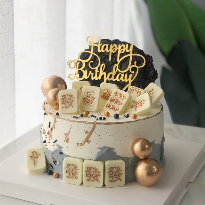 

Cetakan Silikon Mahjong Cetakan kue Hiasan Kue Cetakan Mahjong