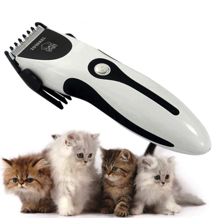 8 ZOWAEL RFC280A Professional Pet Hair Trimmer Rechargable Comb Brush