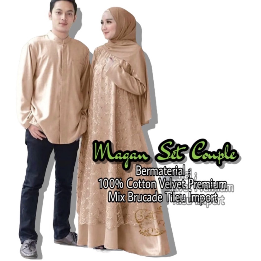 sarimbit nibras idea PLUM terbaru 2022 gamis couple keluarga pasangan muslim baju seragam lebaran ke