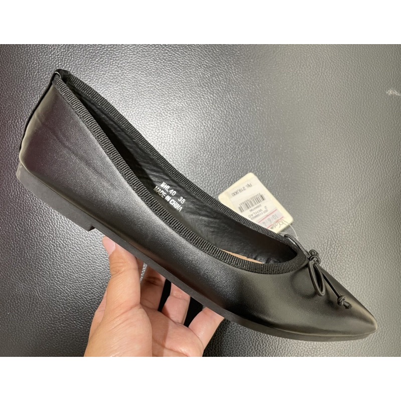 connexion Flat shoes pita sepatu kerja hitam wanita ori Matahari Dept store