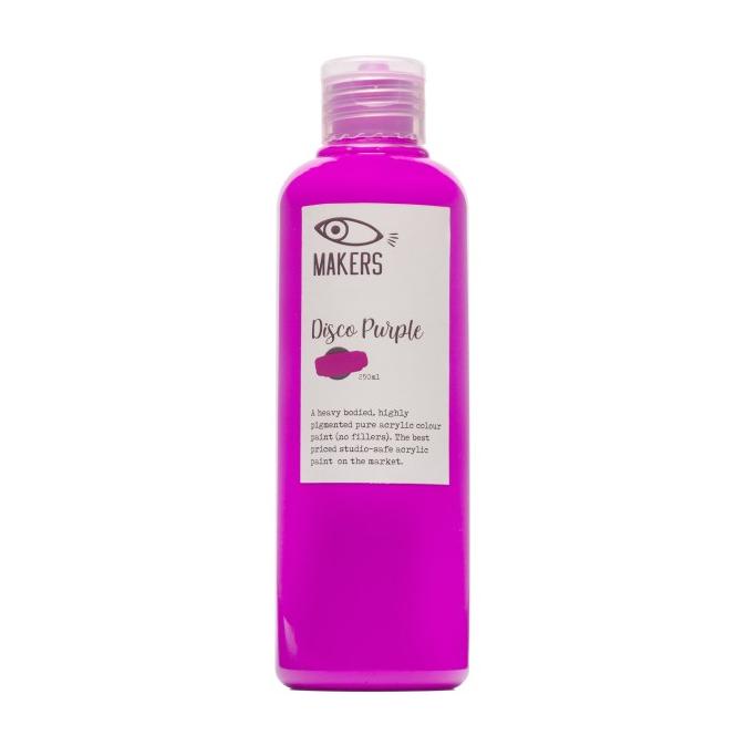 

[COD] Disco Purple Acrylic Paint Special Color 250ml EKSLUSIF Kode 341