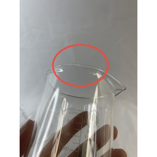 [OBRAL RIJEK] Cangkir Gelas Takar Ukur Lab Kimia Borosilicate Glass - GG-17