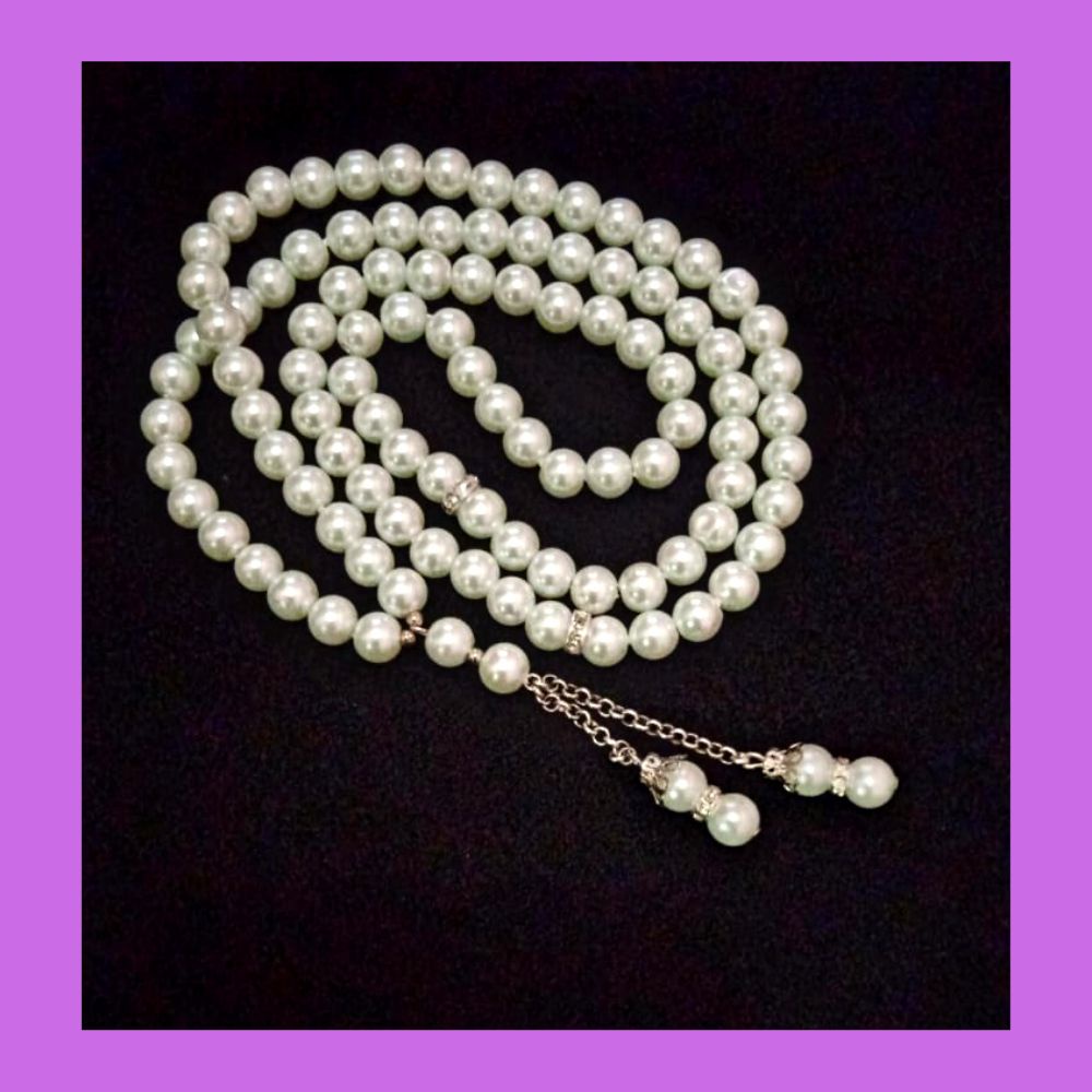 TASBIH MUTIARA / TASBIH SOUVENIR MUTIARA / TASBIH SOUVENIR PERNIKAHAN / TASBIH SOUVENIR HAJI