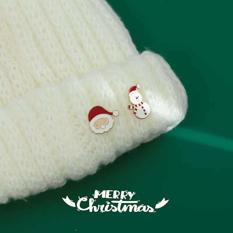 Pin Bros Motif Kartun Natal Gaya Jepang Untuk Dekorasi Pakaian 2022