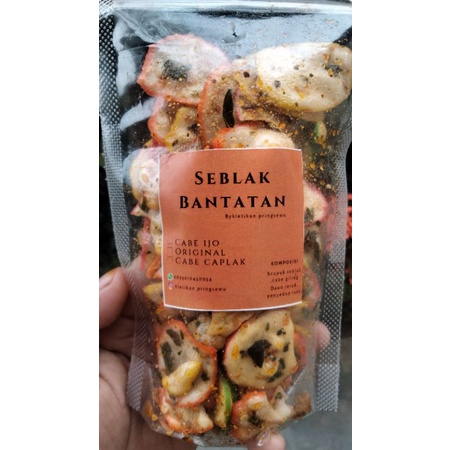 

kerupuk seblak bantat