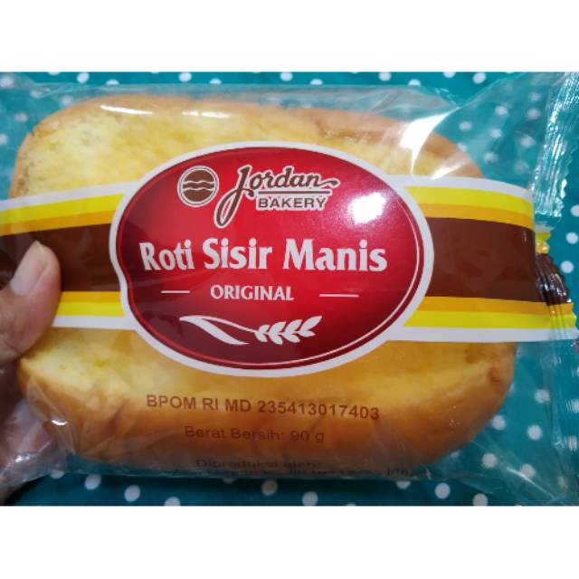 Per 5 Pack Jordan Bakery Roti Sisir Manis Jordan