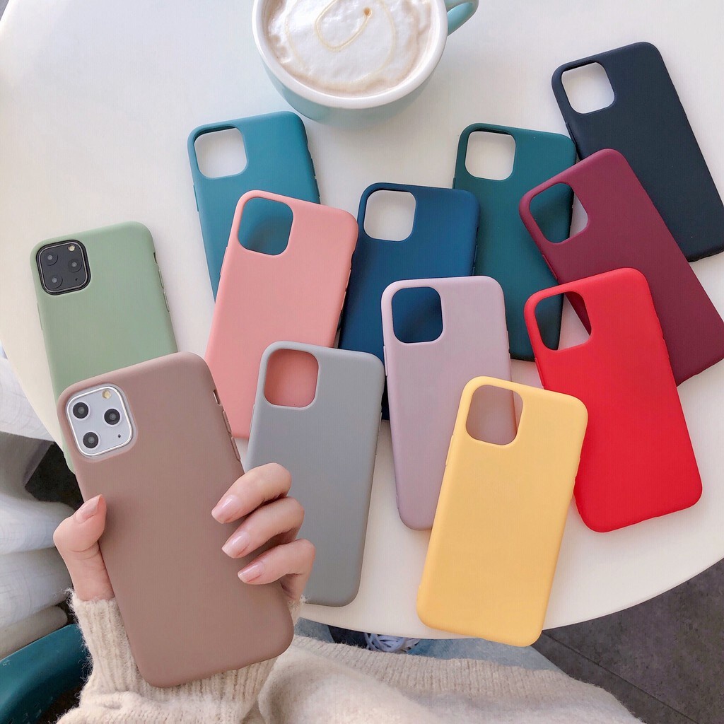 CANDY Pastel basic case oppo f9 a5s a7 a12 c2 a1k a3s a5 a9 2020 f11