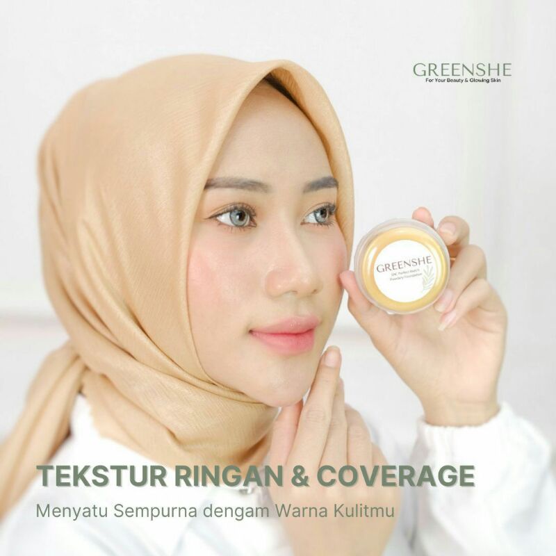 Greenshe shc perfect match powdery foundation