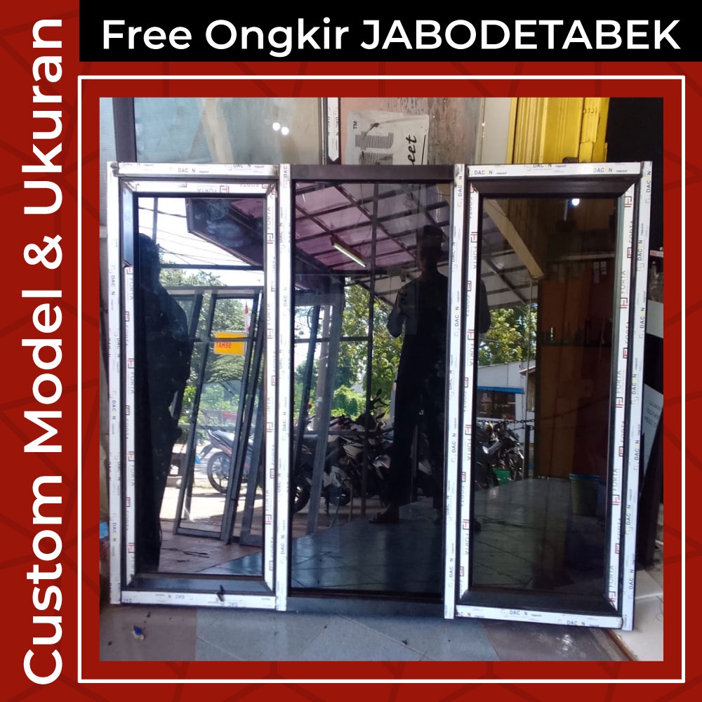 Jual JENDELA ALUMINIUM BISA CUSTOM MODEL DAN UKURAN SESUAI KEBUTUHAN ...