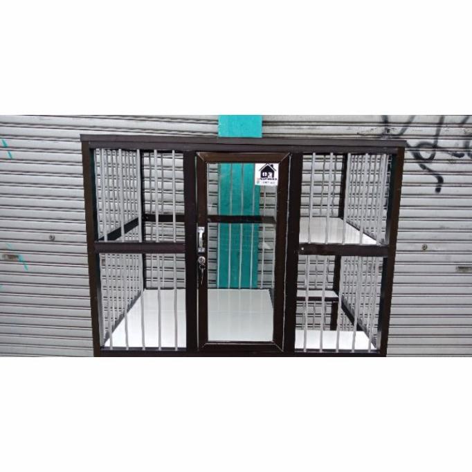 Baru Kandang Kucing Alumunium 1 Pintu/Kamar