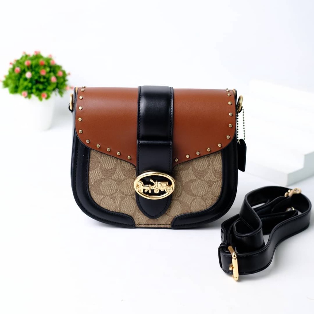 [7.7 Boombastis Sale⚡] - TAS SELEMPANG WANITA FREE BOX HC042 SLING BAG PREMIUM IMPORT