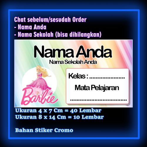 

Stiker Label Buku Buah Buahan Fruit Vegetable Karakter Lucu Custom Lebel Nama cromo murah 20 Varian berbeda Sticker Pelajaran Mapel buku anak sekolah Vol 14