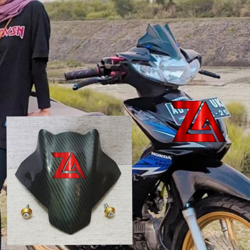 VISOR CARBON ABSOLUT REVO WINDSHIELD REVO LAMA