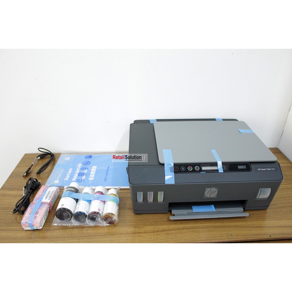 HP Smart Tank 500 AIO Printer - Print Scan Copy A4 USB Pengganti HP 315