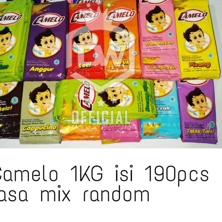 

Terbaik BUBUK ES INJECT CAMELO 1KG ISI 190PCS !!!