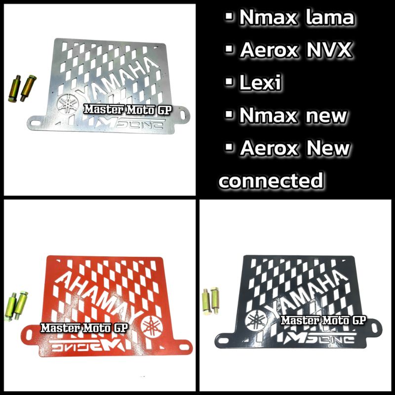 Tutup Radiator nmax aerox Lexi Tutup Ladiator nmax aerox lexi cover ladiator standar nmax aerox lexi