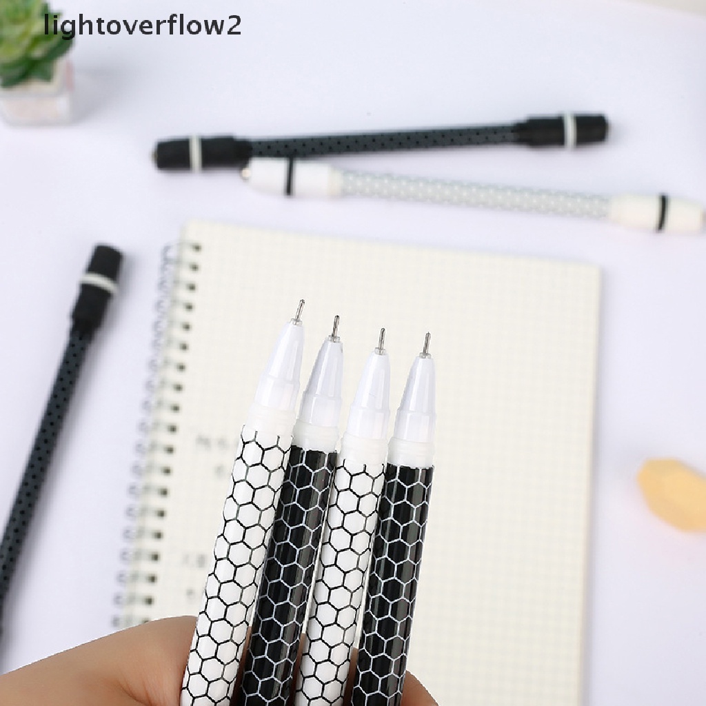 (lightoverflow2) 1pc Pen Gel Gaming Model Putar Untuk Hadiah / Stationery Pelajar