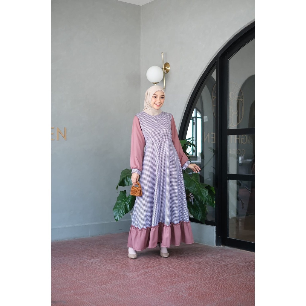 Omoi_id | Manda dress | gamis wanita | dress hits wanita