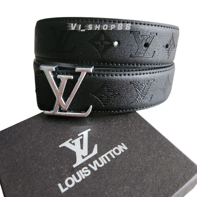 IKAT PINGGANG PRIA LV MONO EMBOSS GESPER CANTOL PREMIUM IMPORT