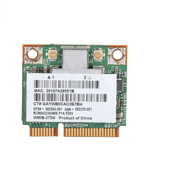 Promo Broadcom Dual Band WiFi 2.4GHz - 5GHz Half Mini PCI-e Adapter HP BCM43224 BCM943224HMS BERKUAL