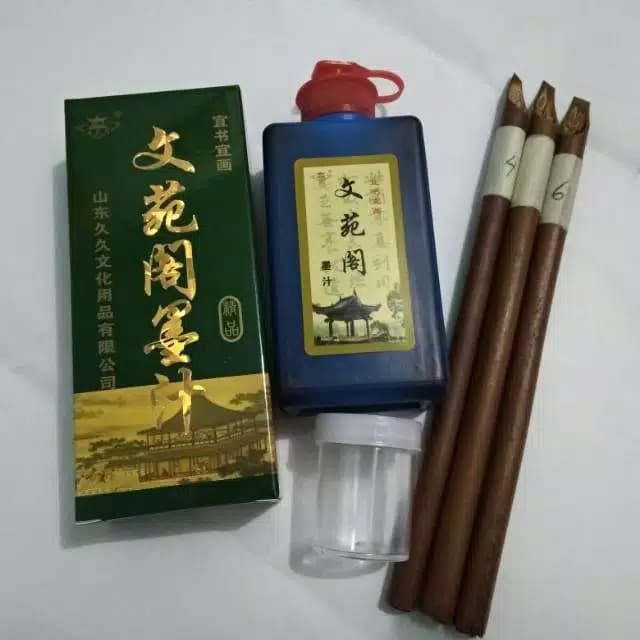 

Hemat Paket Alat Kaligrafi 4 (Tinta+Tempat+Kalam) Terbatas