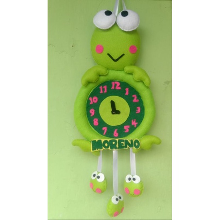 Jam dinding mainan_prakarya anak sekolah