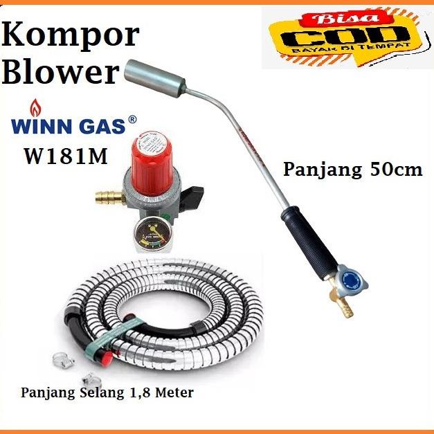 KOMPOR GAS BLOWER FREE SELANG PAKET REGULATOR W181M FF5865D4FD