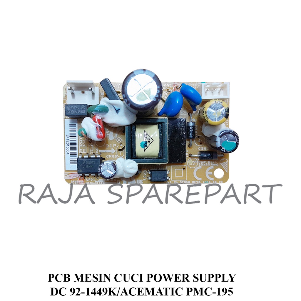 Power Supply Mesin Cuci Samsung WA70H4000SG WA80H4000SW WA85F5S3