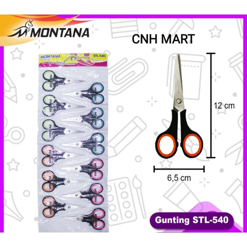

Gunting STL 540 Montana - Harga 12 PCS
